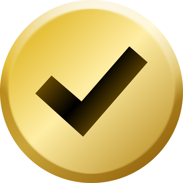 Gold Circle Icon verified checkbox Check check box tick box Mark tick green check mark tick check mark tick icon check marks Check mark checklist correct tick symbol green check right check mark green tick correct mark Yes check tick mark mark right mark